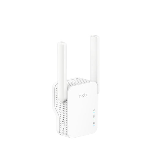 Cudy RE1200 network extender Network repeater White 10, 100 Mbit/s