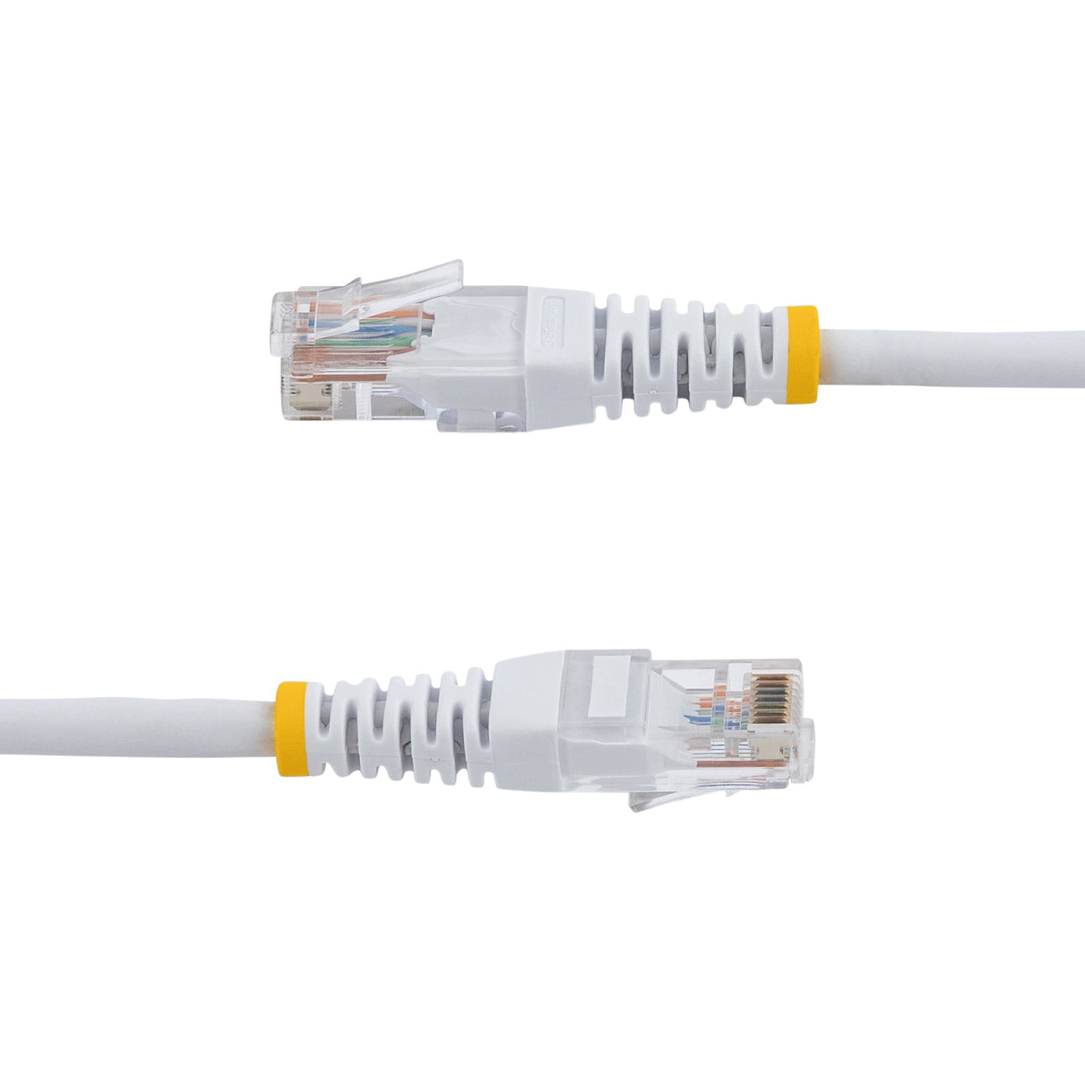 StarTech.com Cat5e Patch Cable with Molded RJ45 Connectors - 1 ft. - White