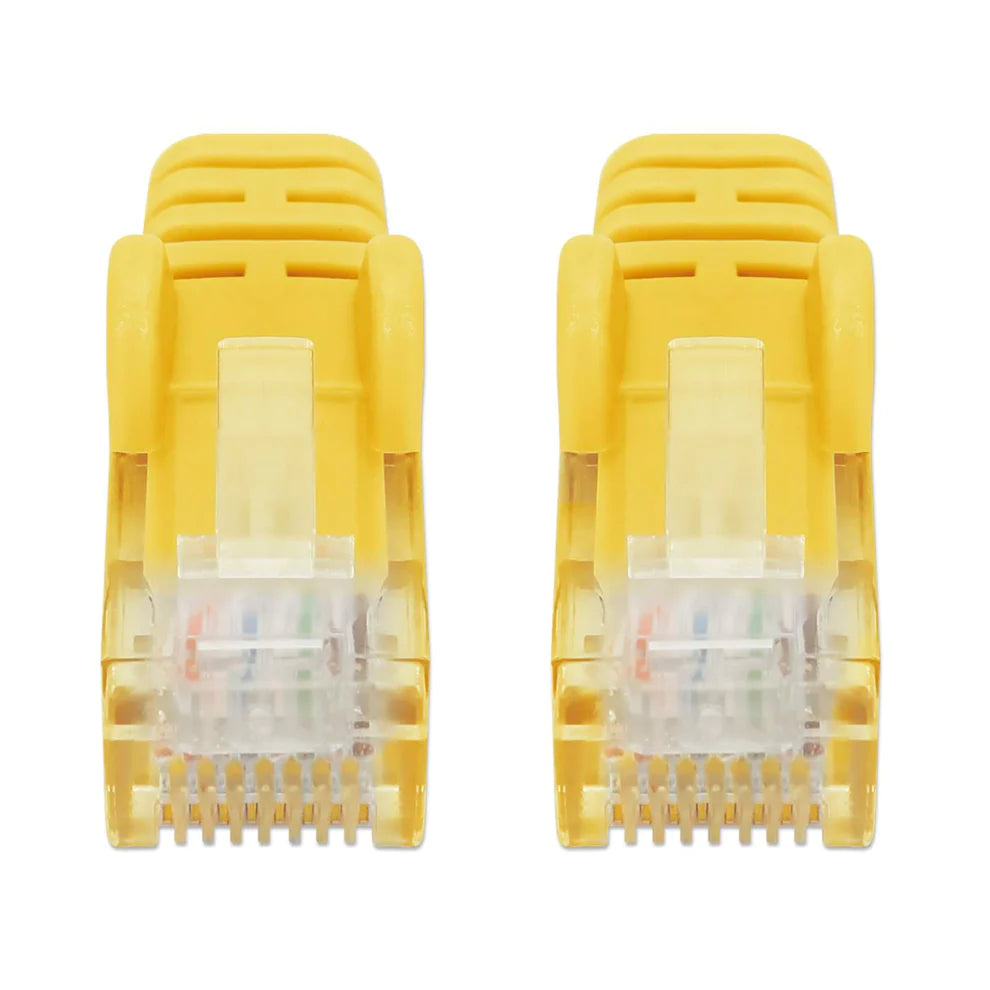 Intellinet IEC-C6-YLW-3-SLIM networking cable Yellow 1.5 m Cat6 U/UTP (UTP)