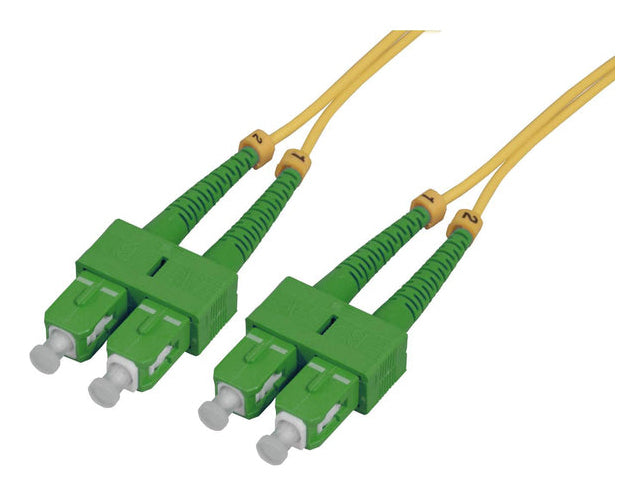 Intellinet 752428 InfiniBand/fibre optic cable 2 m SC SMF Yellow