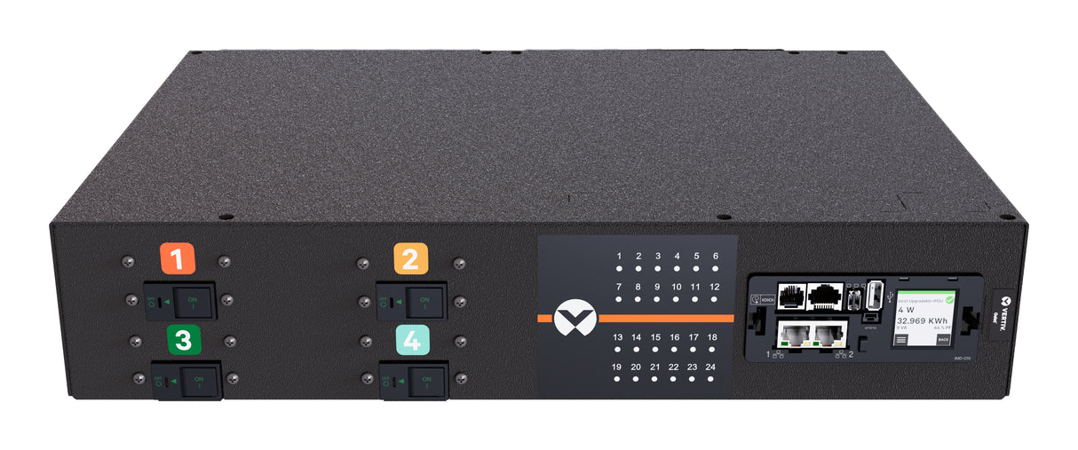 Vertiv PowerIT rack power distribution unit, 14.4kW, 1P+N+E (IP44)