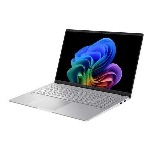 ASUS Vivobook S15 S5507QA-DB71-CB Copilot+ PC Snapdragon X1P-42-100 Laptop 39.6 cm (15.6") 3K 16 GB LPDDR5x-SDRAM 1 TB SSD Wi-Fi 7 (802.11be) Windows 11 Home Silver