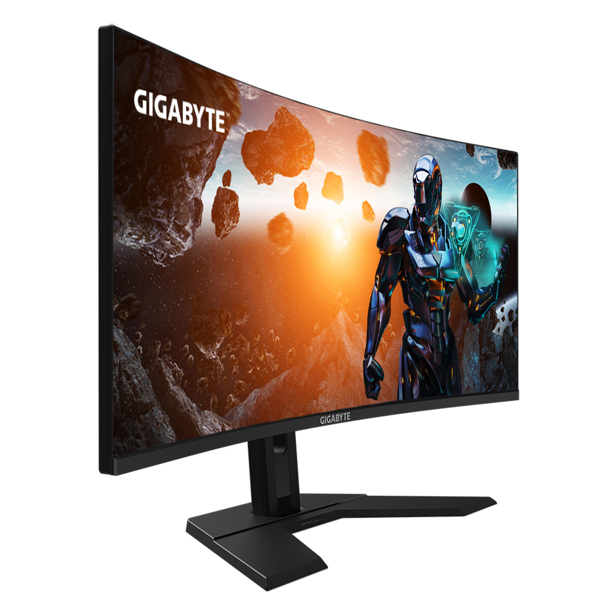 GIGABYTE GS34WQC 34" WQHD Curved Gaming Monitor - 3440 x 1440, 1500R, 300Hz, 1ms, 250 cd/m², FreeSync Premium, HDR Ready, HDMI 2.0, Displayport 1.4