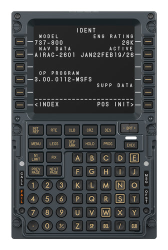 Moza Racing MB7F Flight Computer Display