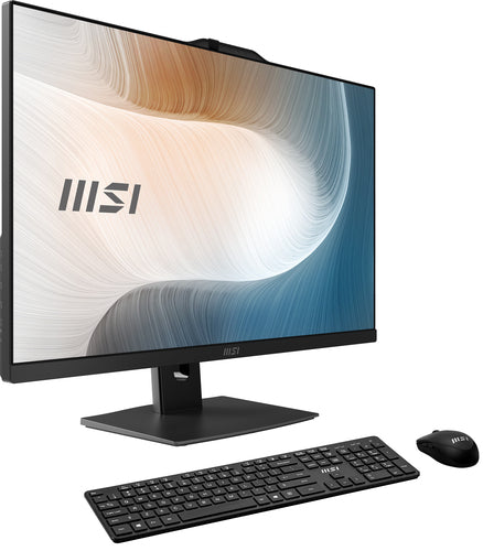 MSI Modern AM272P 1M-819US Intel Core 5 120U 68.6 cm (27") 1920 x 1080 pixels All-in-One PC 32 GB DDR5-SDRAM 1 TB SSD Windows 11 Home Wi-Fi 6E (802.11ax) Black
