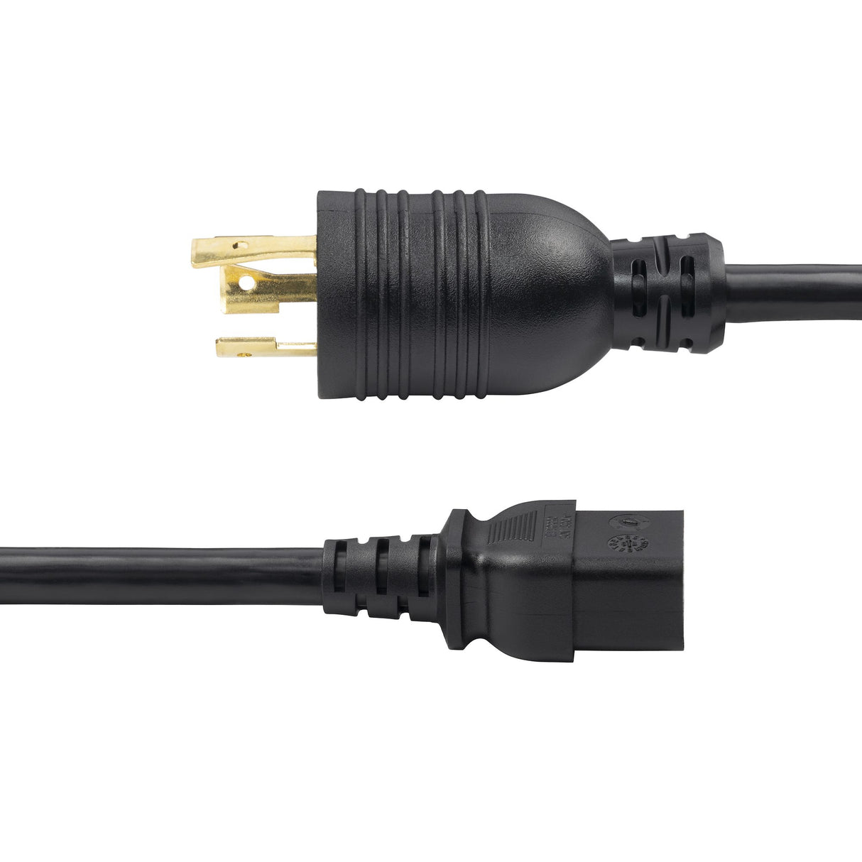 StarTech.com 6ft (1.8m) Heavy Duty Extension Cord, Twist-Lock NEMA L6-20P to C19, 20A 250V, 12AWG, Black Extension Cable, Heavy Gauge Power Cable, TAA Compliant, UL Listed