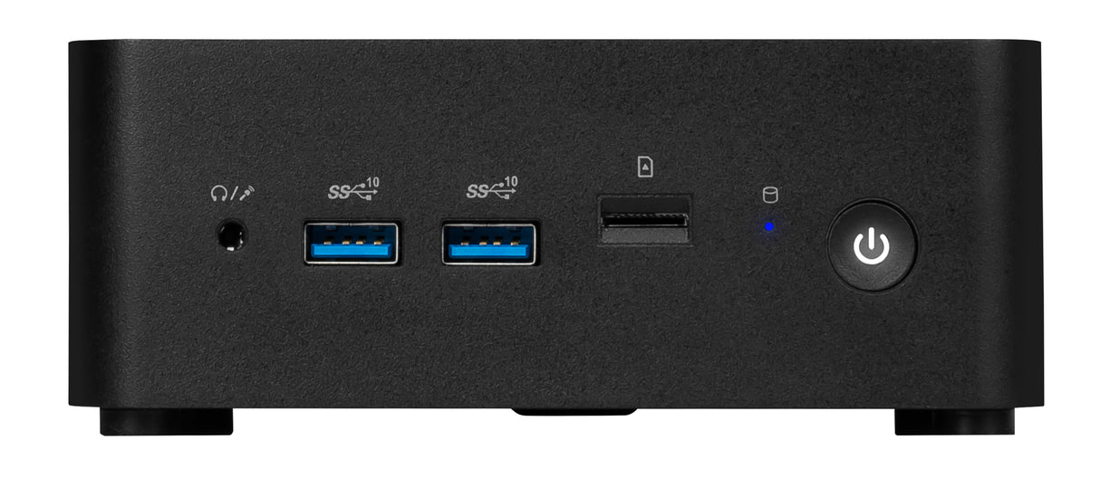 MSI Cubi NUC 1M-010US Intel Core 3 100U 8 GB DDR5-SDRAM 500 GB SSD Windows 11 Pro Mini PC Black