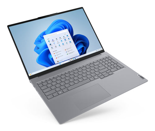 Lenovo ThinkBook 16 G8 IRL Intel Core 5 210H Laptop 40.6 cm (16") WUXGA 16 GB DDR5-SDRAM 256 GB SSD Wi-Fi 6E (802.11ax) Windows 11 Pro Grey Spanish