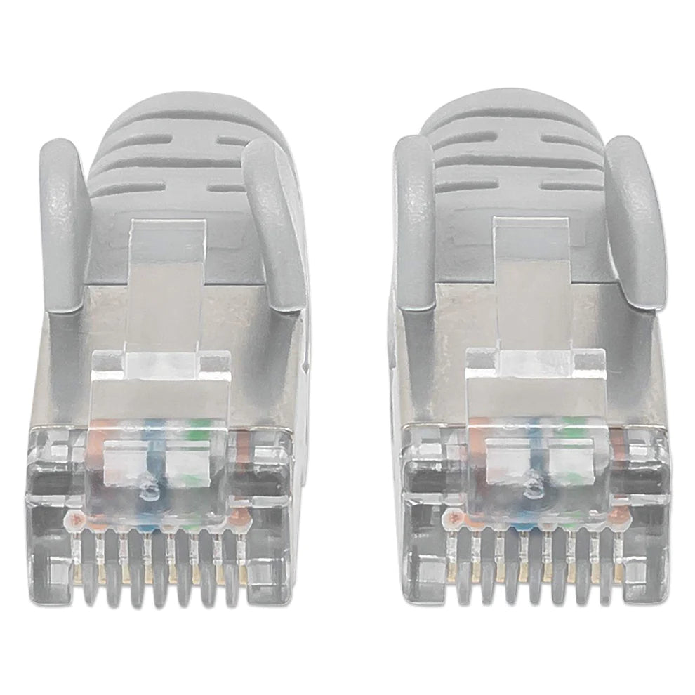 Intellinet IEC-C6AS-GY-14 networking cable Grey 5 m Cat6a S/FTP (S-STP)