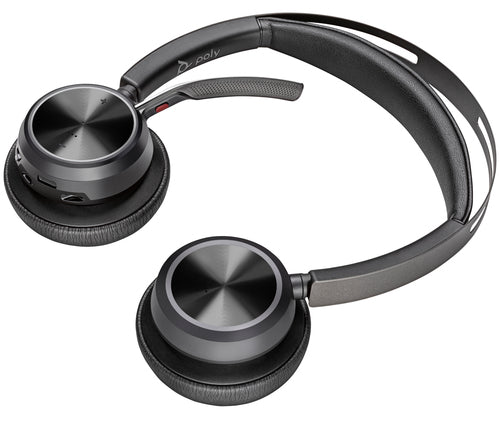 HP Poly Poly Voyager Focus 2 UC Headset +USB-A to USB-C Cable +Charging Stand