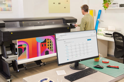HP Latex 630 Printer large format printer Latex printing Colour 1200 x 1200 DPI Ethernet LAN