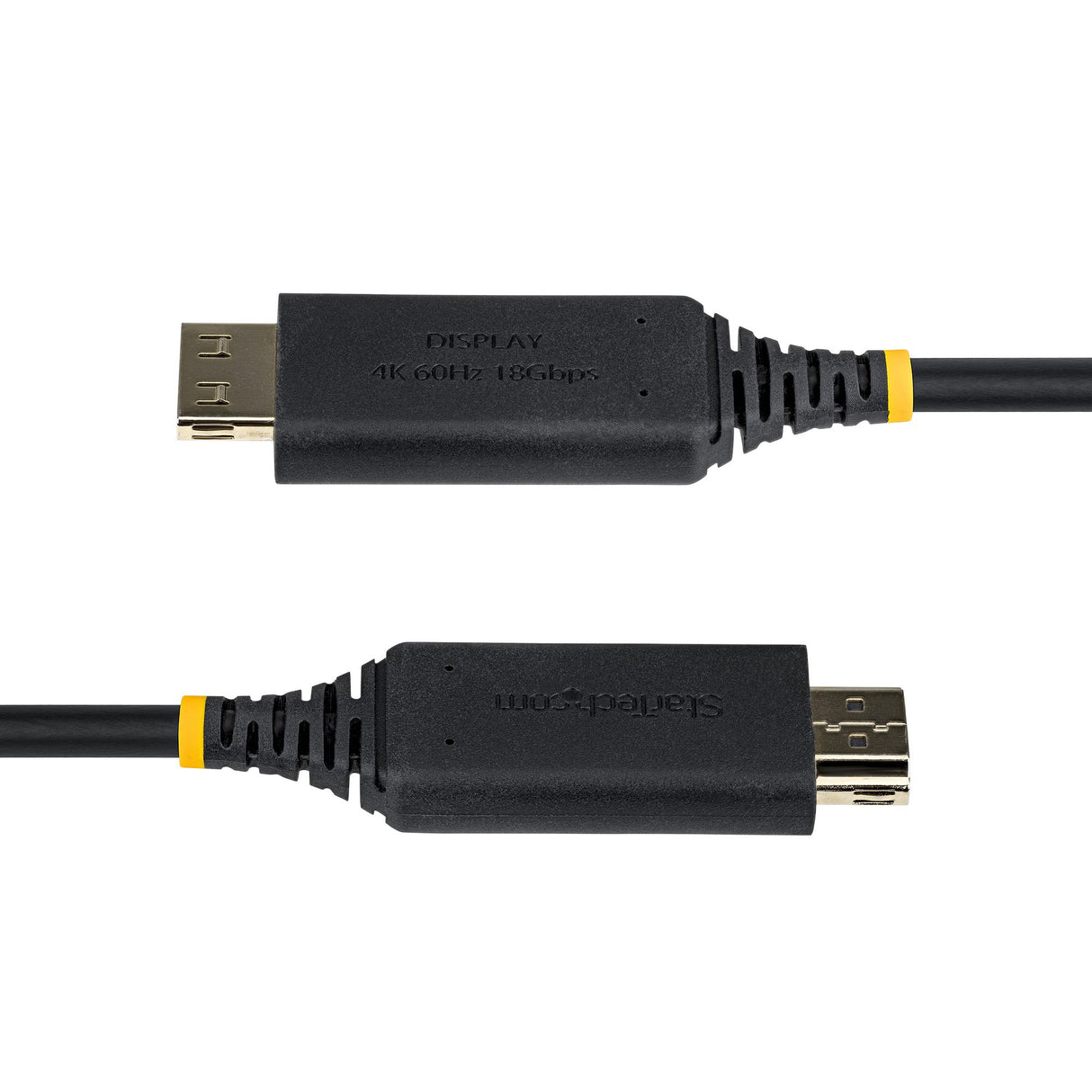 StarTech.com 6ft USB-C to HDMI Adapter Cable, Gripping HDMI Connector, 4K 60Hz, Thunderbolt Compatible, HDR, Uni-Directional Cord for MacBook, Dell, HP, Lenovo