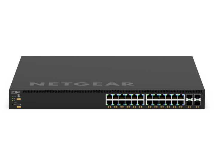 NETGEAR GSM4328 Managed L3 Gigabit Ethernet (10/100/1000) Power over Ethernet (PoE) 1U Black