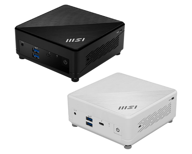 MSI Cubi 5 12M-286US workstation Intel® Core™ i5 i5-1235U 16 GB DDR4-SDRAM 1 TB SSD Windows 11 Home Mini PC Black, White