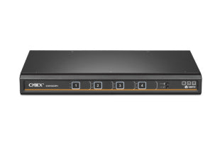 Vertiv Avocent SV Universal DP/H 4-Port Single Display KVM switch Black