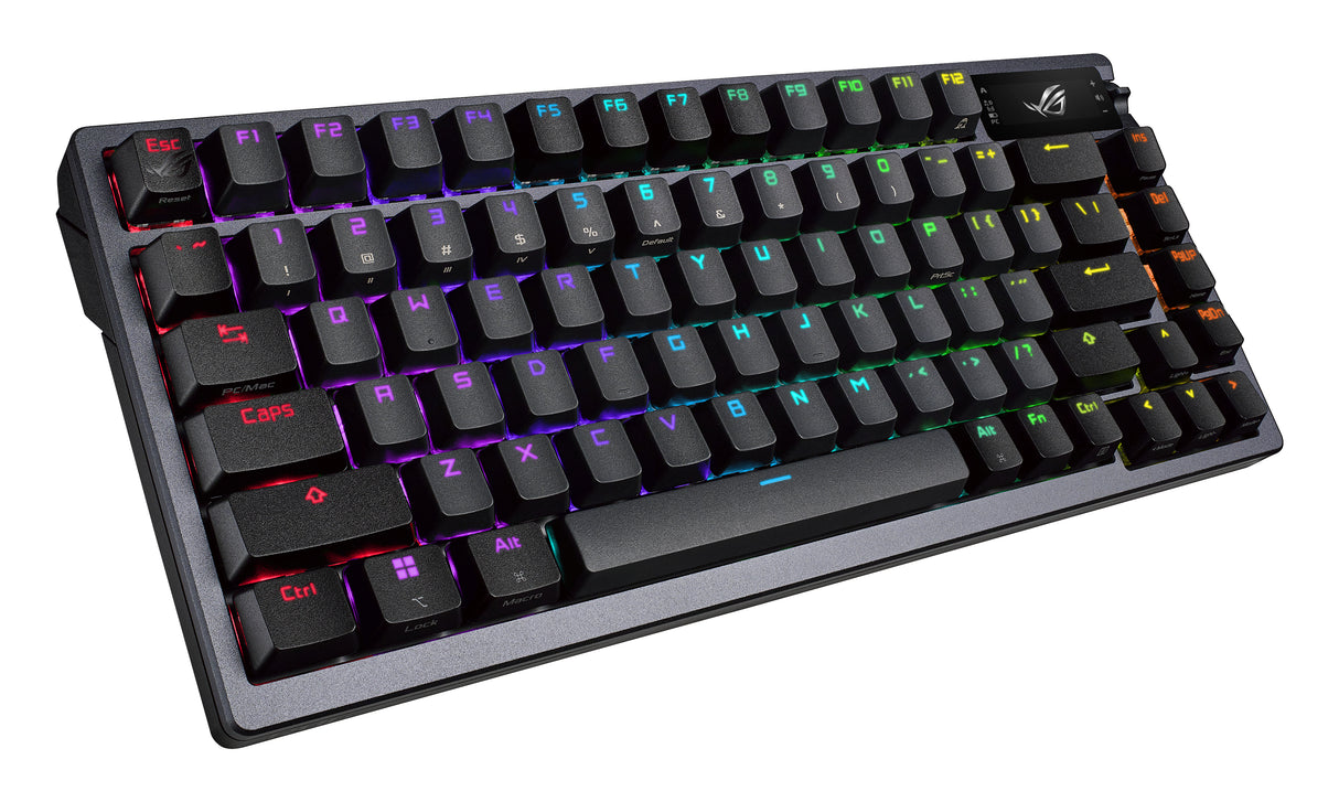 ASUS ROG AZOTH keyboard Gaming USB + RF Wireless + Bluetooth QWERTY US English Black