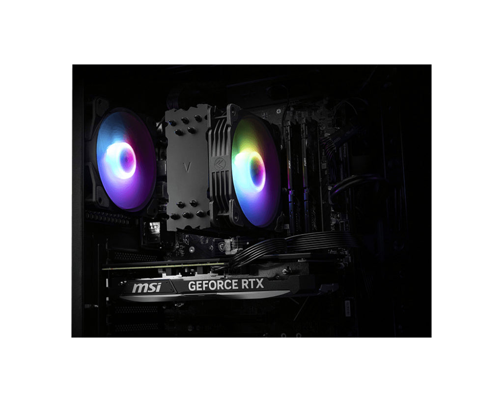 MSI Codex R2 B14NUC7-095US PC Intel® Core™ i7 i7-14700F 32 GB DDR5-SDRAM 2 TB SSD NVIDIA GeForce RTX 4060 Windows 11 Home Desktop Black