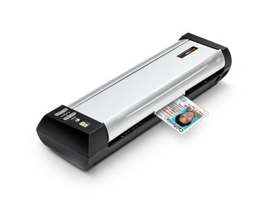 Plustek D430 Plus CDF + Sheet-fed scanner 600 x 600 DPI A4 Black, Silver