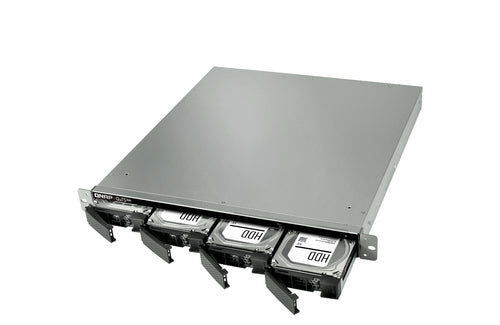 QNAP TS-h977XU-RP NAS Rack (1U) AMD Ryzen™ 7 3700X 32 GB DDR4 0 TB QuTS hero Black, Grey