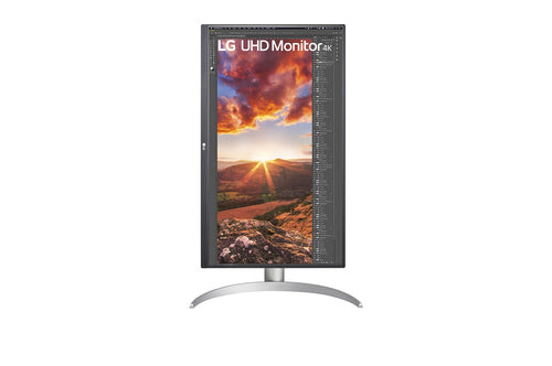 LG 27UP850N-W computer monitor 68.6 cm (27") 3840 x 2160 pixels 4K Ultra HD LED Silver, Black