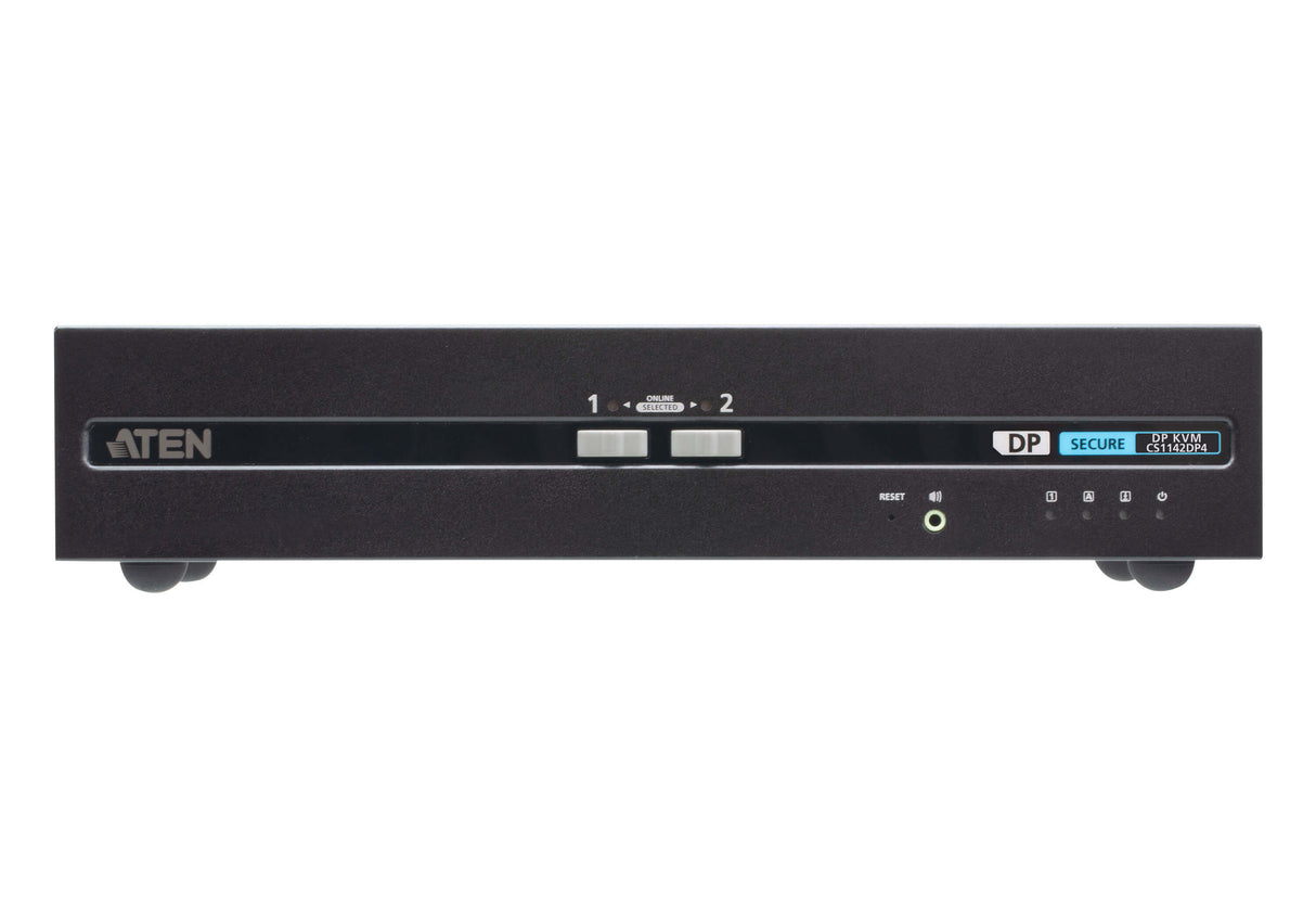ATEN 2-Port USB DisplayPort Dual Display Secure KVM Switch (PSD PP v4.0 Compliant)