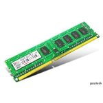 TRANSCEND 4GB DIMM 1600MHZ PC3-12800 DDR3 DR (512MX64 DIMM /256MX8/CL11)