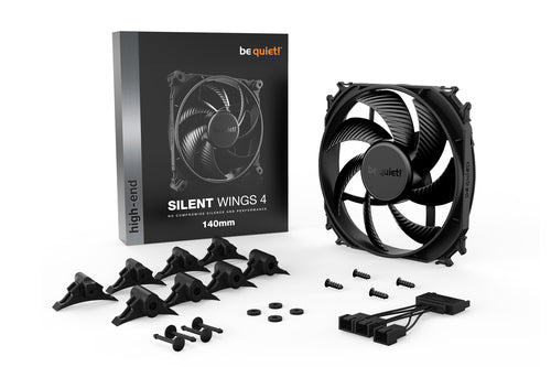 be quiet! SILENT WINGS 4 | 140mm Computer case Fan 14 cm Black 1 pc(s)