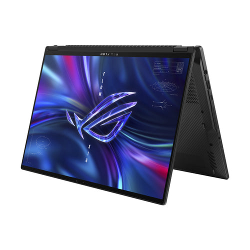 ASUS ROG Flow X16 GV601RE-DS91T-CA laptop AMD Ryzen™ 9 6900HS Hybrid (2-in-1) 40.6 cm (16") Touchscreen WQXGA 16 GB DDR5-SDRAM 512 GB SSD NVIDIA GeForce RTX 3050 Ti Wi-Fi 6E (802.11ax) Windows 11 Home Black