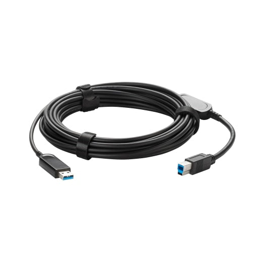Vaddio 440-1005-061 USB cable USB 3.2 Gen 1 (3.1 Gen 1) 8 m USB B USB A 5 Gbit/s Black