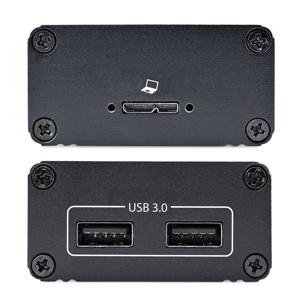 StarTech.com 2-Port USB 3.0 Extender over OM3 Multimode Fiber - LC/LC - 2x 5Gbps USB-A Hub - 350m (1150ft) Range - Durable USB Fiber Optic Extender - Optical USB Extender - TAA