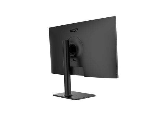 MSI Modern MD272QP 27 Inch Monitor with Adjustable Stand, WQHD (2560 x 1440), 75Hz, IPS, 5ms, HDMI, DisplayPort, USB Type-C, Built-in USB Hub, Built-in Speakers, Anti-Glare, Anti-Flicker, Less Blue light, TÜV Certified, VESA, Kensington, Black