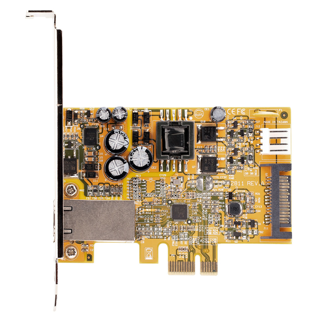 StarTech.com 1 Port 2.5Gbps PoE Network Card, PCIe Ethernet Card w/RJ45, 30W 802.3at PoE NIC for Desktops/Servers, Network PoE LAN Adapter w/Low-Profile Bracket, NBaseT, Windows/Linux - TAA