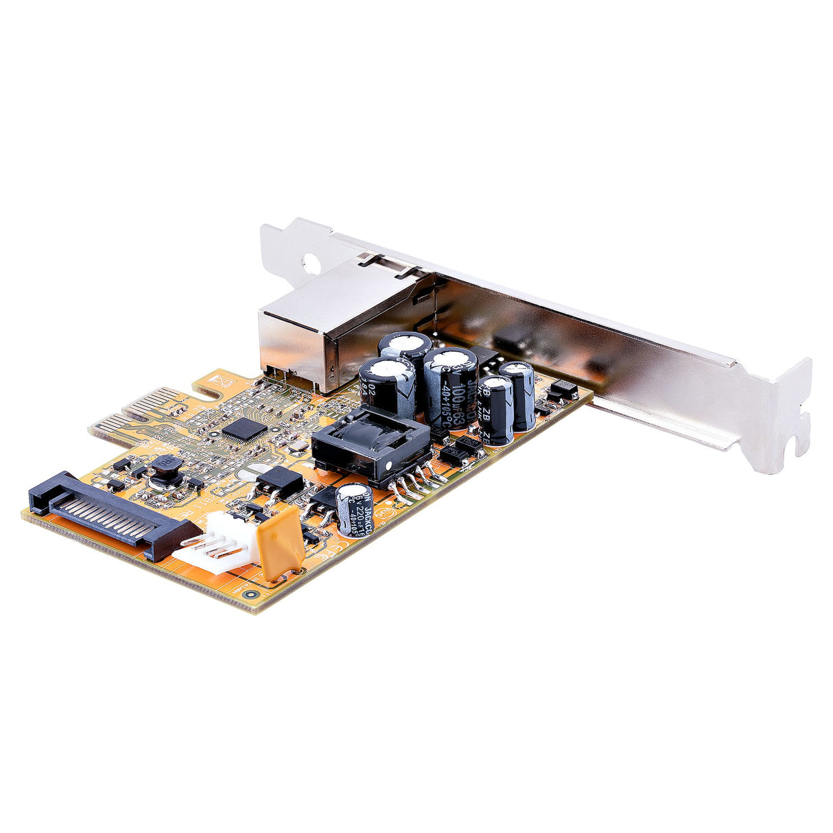 StarTech.com 1 Port 2.5Gbps PoE Network Card, PCIe Ethernet Card w/RJ45, 30W 802.3at PoE NIC for Desktops/Servers, Network PoE LAN Adapter w/Low-Profile Bracket, NBaseT, Windows/Linux - TAA