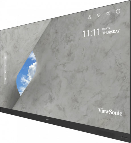 Viewsonic LDP216-121 Signage Display Digital signage flat panel 5.49 m (216") LED Wi-Fi 4K Ultra HD Black Android 9.0