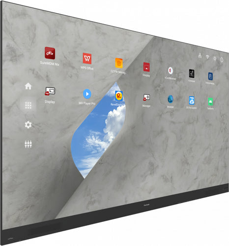 Viewsonic LDP216-121 Signage Display Digital signage flat panel 5.49 m (216") LED Wi-Fi 4K Ultra HD Black Android 9.0
