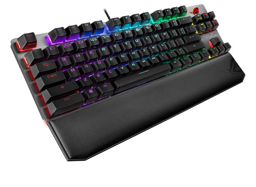 ASUS X801 STRIX SCOPE NX TKL D/NXRD/US keyboard Gaming USB QWERTY US English Black, Grey