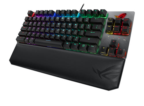 ASUS X801 STRIX SCOPE NX TKL D/NXRD/US keyboard Gaming USB QWERTY US English Black, Grey