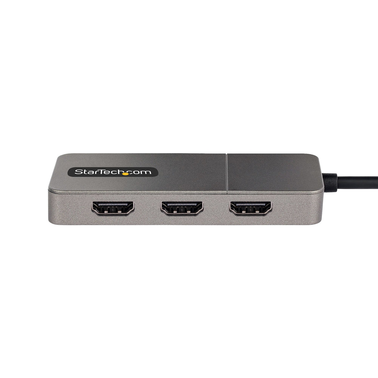 StarTech.com 3-Port USB-C Multi-Monitor Adapter, USB Type-C to 3x HDMI MST Hub, Triple 4K 60Hz HDMI Laptop Display Extender / Splitter, HDR, Extra-Long Built-In Cable - Windows Only