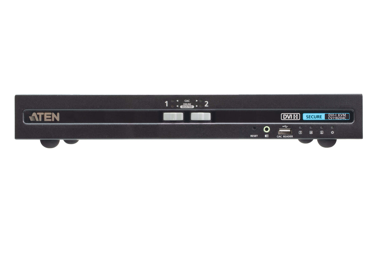ATEN CS1182D4C KVM switch Rack mounting Black