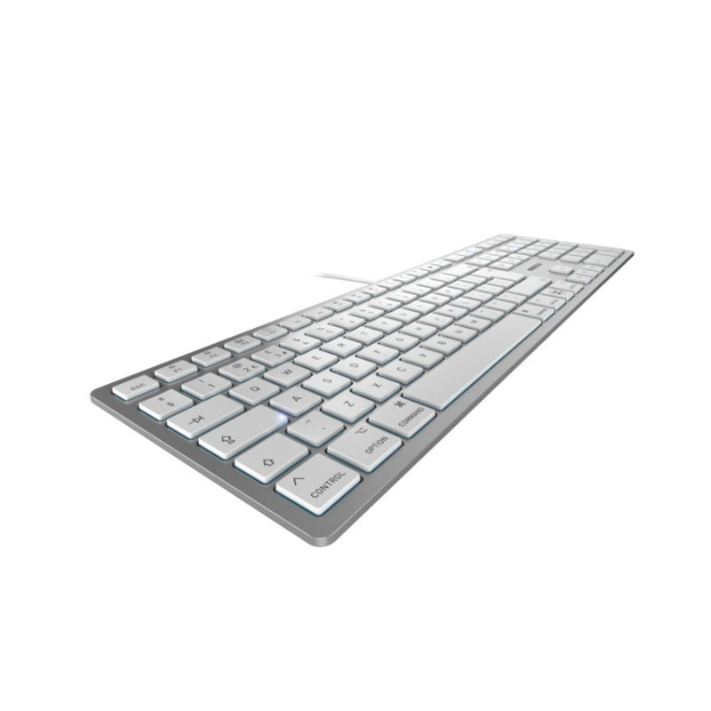 CHERRY KC 6000C FOR MAC keyboard Universal USB QWERTY US English Silver