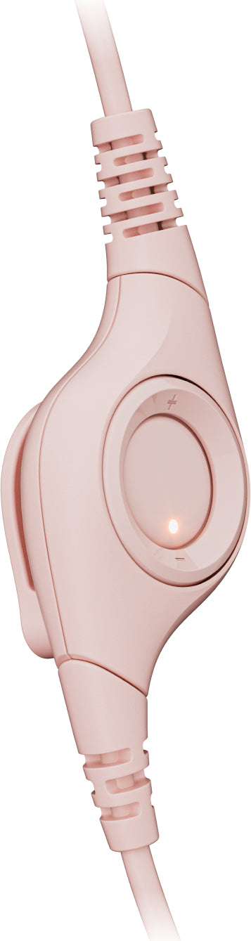 Logitech 981-001280 headphones/headset Wired Head-band Office/Call center USB Type-A Rose
