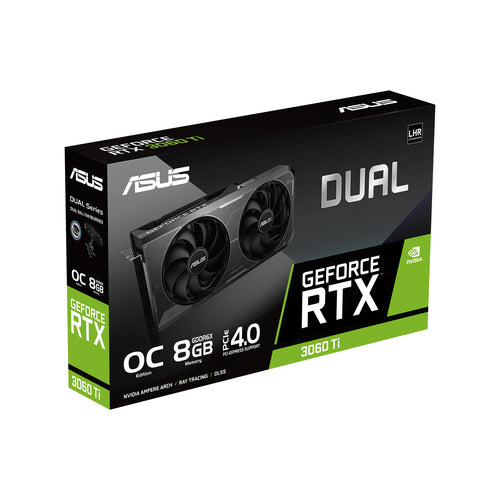 ASUS Dual -RTX3060TI-8GD6X NVIDIA GeForce RTX 3060 Ti 8 GB GDDR6X