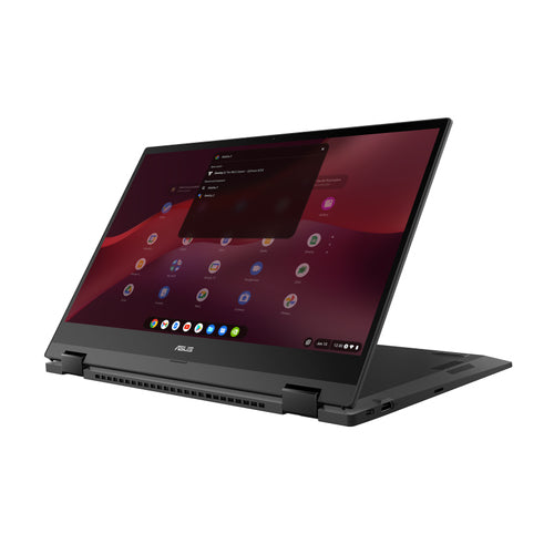 ASUS Chromebook Vibe CX55 Flip CX5501FEA-DH31T-CB Intel® Core™ i3 i3-1115G4 39.6 cm (15.6") Touchscreen Full HD 8 GB LPDDR4x-SDRAM 128 GB SSD Wi-Fi 6 (802.11ax) ChromeOS Grey