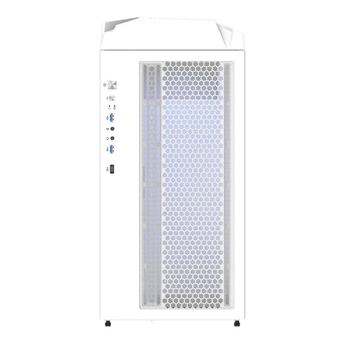 GIGABYTE C301 GLASS WHITE computer case Midi Tower