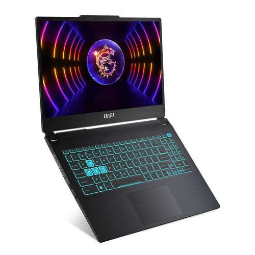 MSI Cyborg 15 A12VF-272US Intel® Core™ i7 i7-12650H Laptop 39.6 cm (15.6") Full HD 16 GB DDR5-SDRAM 1 TB SSD NVIDIA GeForce RTX 4060 Wi-Fi 6 (802.11ax) Windows 11 Home Black