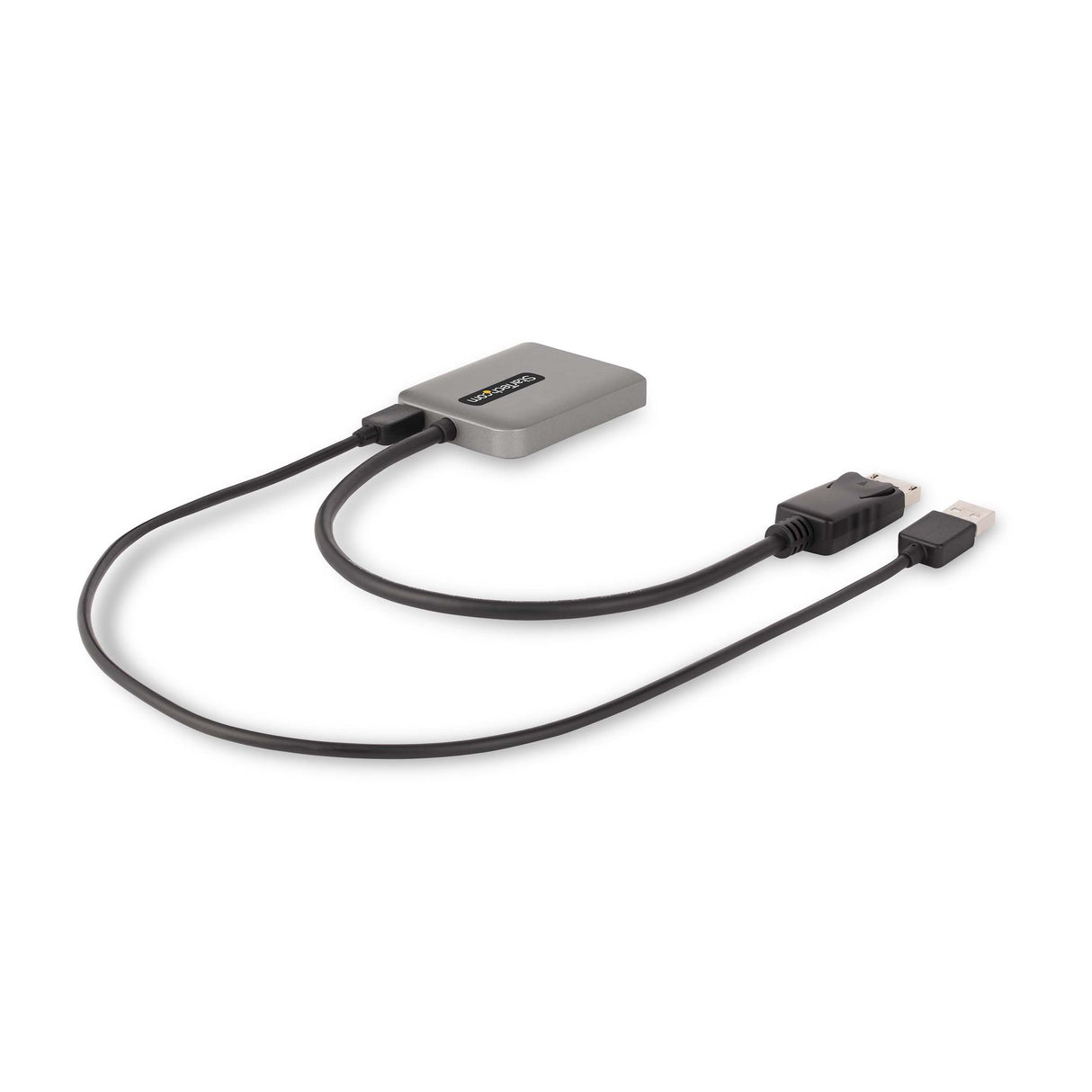 StarTech.com Dual-Monitor DisplayPort 1.4 Splitter, DisplayPort to 2x DP Multi-Monitor Adapter, Dual 5K 60Hz Computer MST Hub, Extra-Long Built-in Cable - Windows Only
