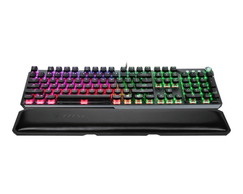 MSI VIGOR GK71 SONIC - RED SWITCHES keyboard Gaming USB QWERTY English Black