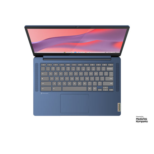 Lenovo IdeaPad Slim 3 Chrome 14M868 MediaTek Kompanio 520 Chromebook 35.6 cm (14") Touchscreen Full HD 4 GB LPDDR4x-SDRAM 64 GB eMMC Wi-Fi 6 (802.11ax) ChromeOS Blue English