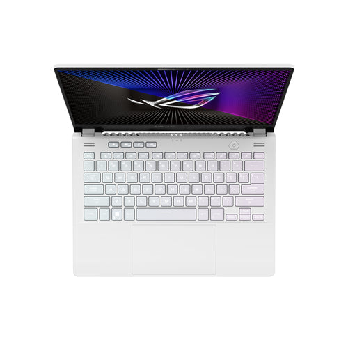 ASUS ROG Zephyrus G14 GA402RK-DH72-CA AMD Ryzen™ 7 6800HS Laptop 35.6 cm (14") WQXGA 16 GB DDR5-SDRAM 512 GB SSD AMD Radeon RX 6800S Wi-Fi 6E (802.11ax) Windows 11 Home Platinum, White