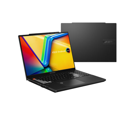ASUS Vivobook Pro 16X 3D OLED K6604JI-DS91-CA laptop Intel® Core™ i9 i9-13980HX 40.6 cm (16") 3.2K 32 GB DDR5-SDRAM 1 TB SSD NVIDIA GeForce RTX 4070 Wi-Fi 6E (802.11ax) Windows 11 Pro Black